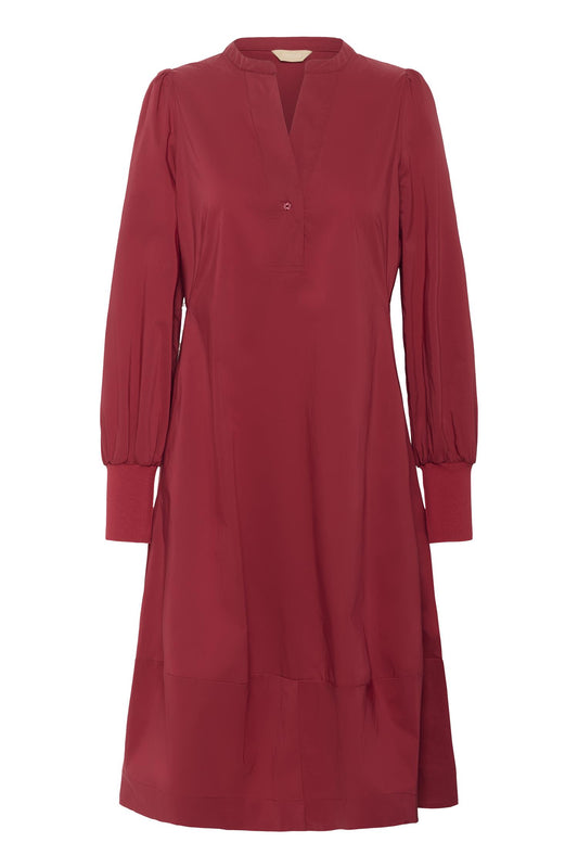 Culture Antoinett Rib Dress Chili Pepper