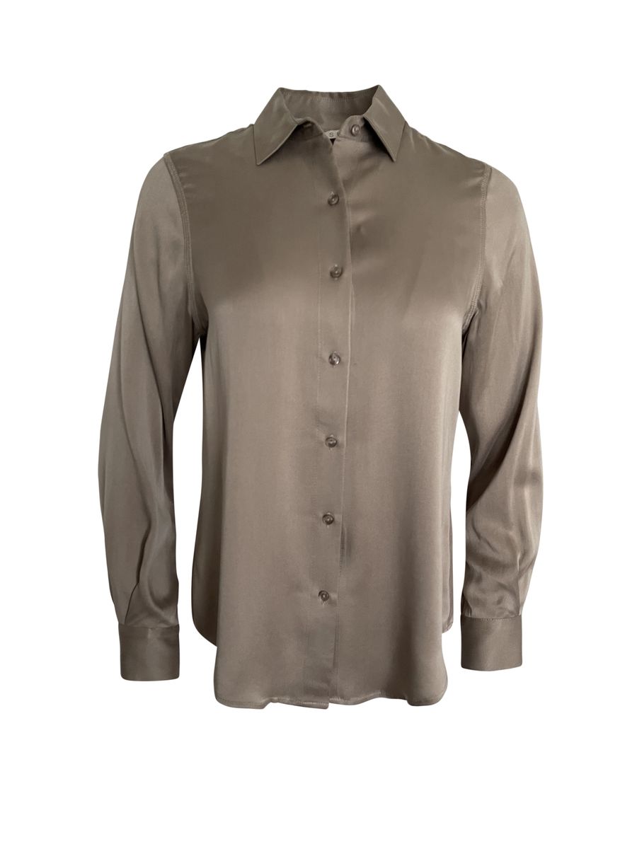 Amuse by Veslemøy Silkebluse Classic Sand