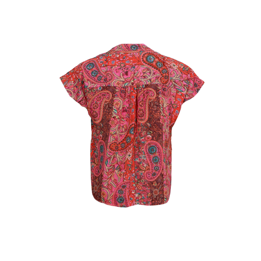 Black Colour Luna Andrea SS Top Scarlett Berry