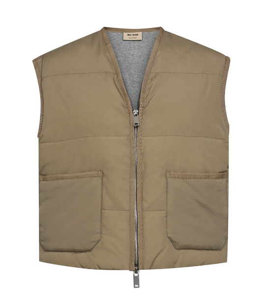 Mos Mosh Manja Down Vest Brindle