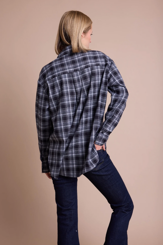 Line of Oslo Krista Check Blue