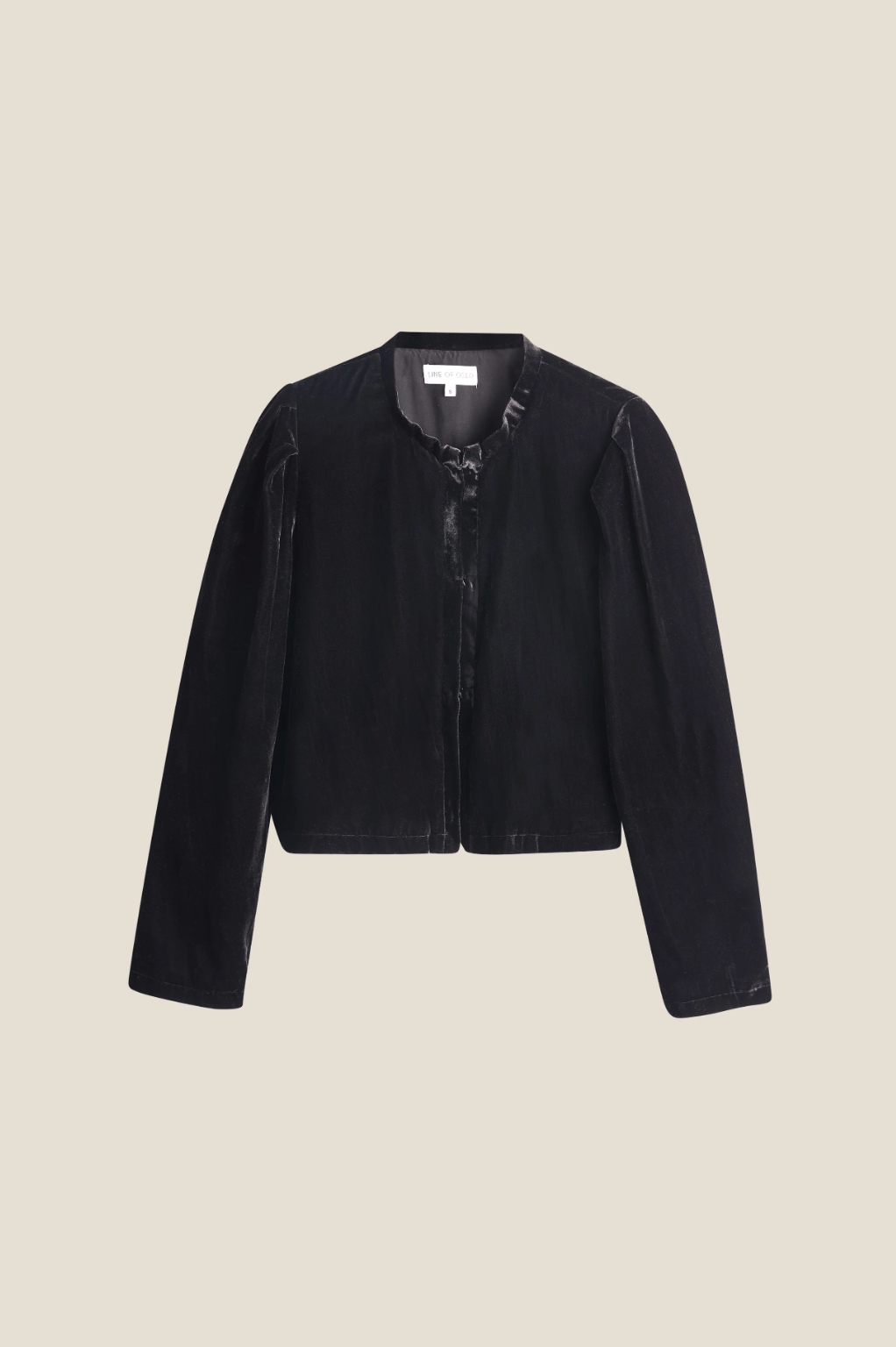 Line of Oslo Wanda Jacket Velvet Black