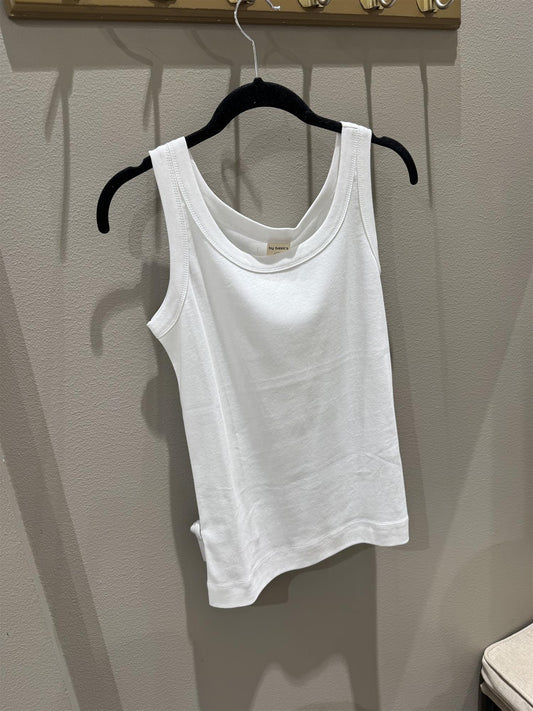 By Basics Tank Top White