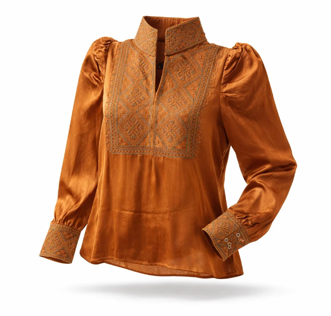 Nord Nordlys Bluse Rust