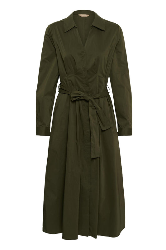 Culture Elna Antoinett Dress Burnt Olive
