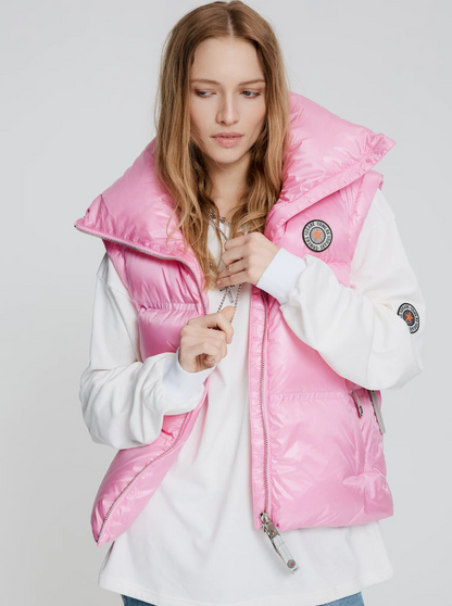 C.A.Y.A Daisy Vest Pink