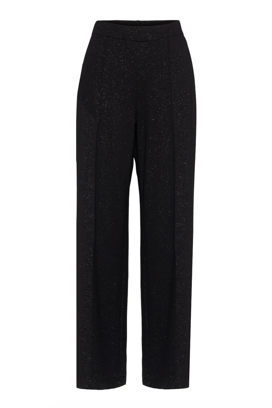 Rah Oslo Straight Pant Glitter Black