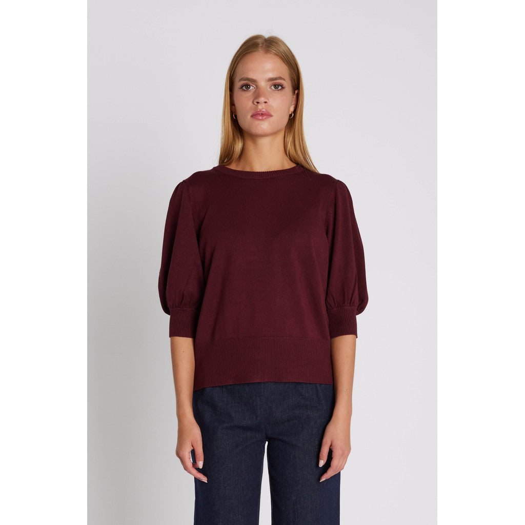 Rue de Femme Sorrel Knit Wine