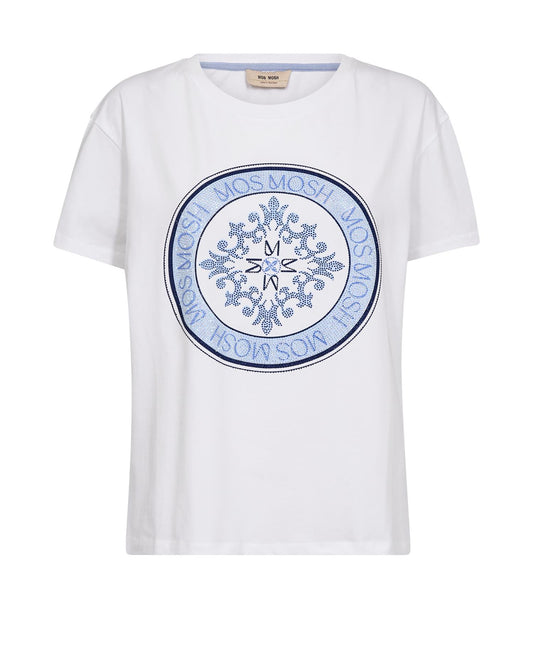 Mos Mosh Judd O-SS Tee White