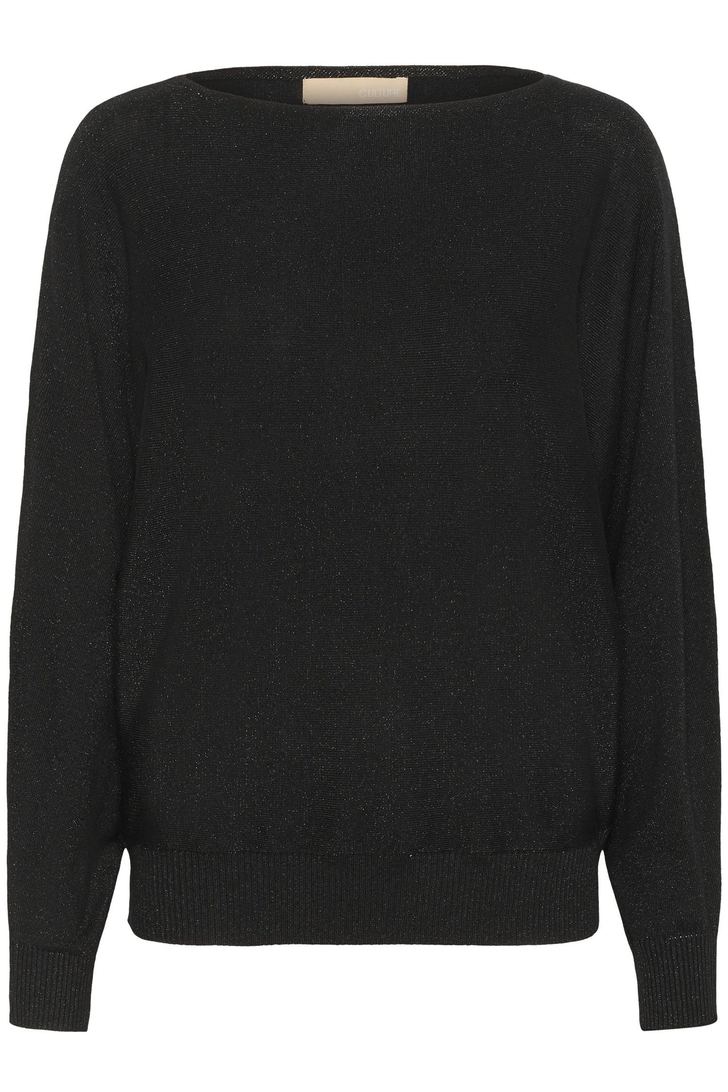 Culture Fay Batwing Jumper Black