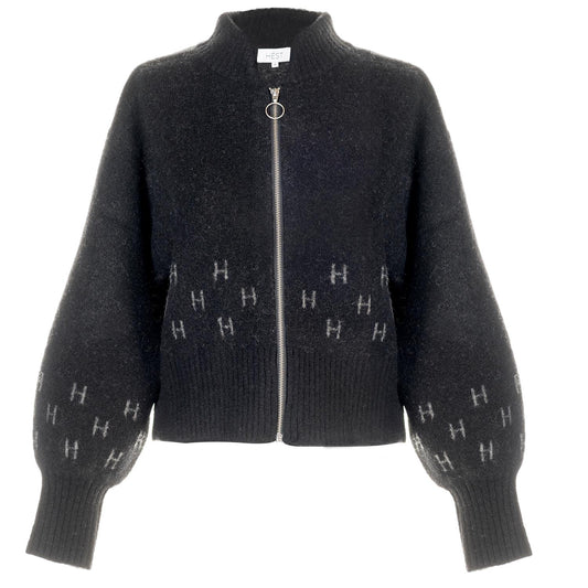 HÉST Martha Short Jacket Jet Black