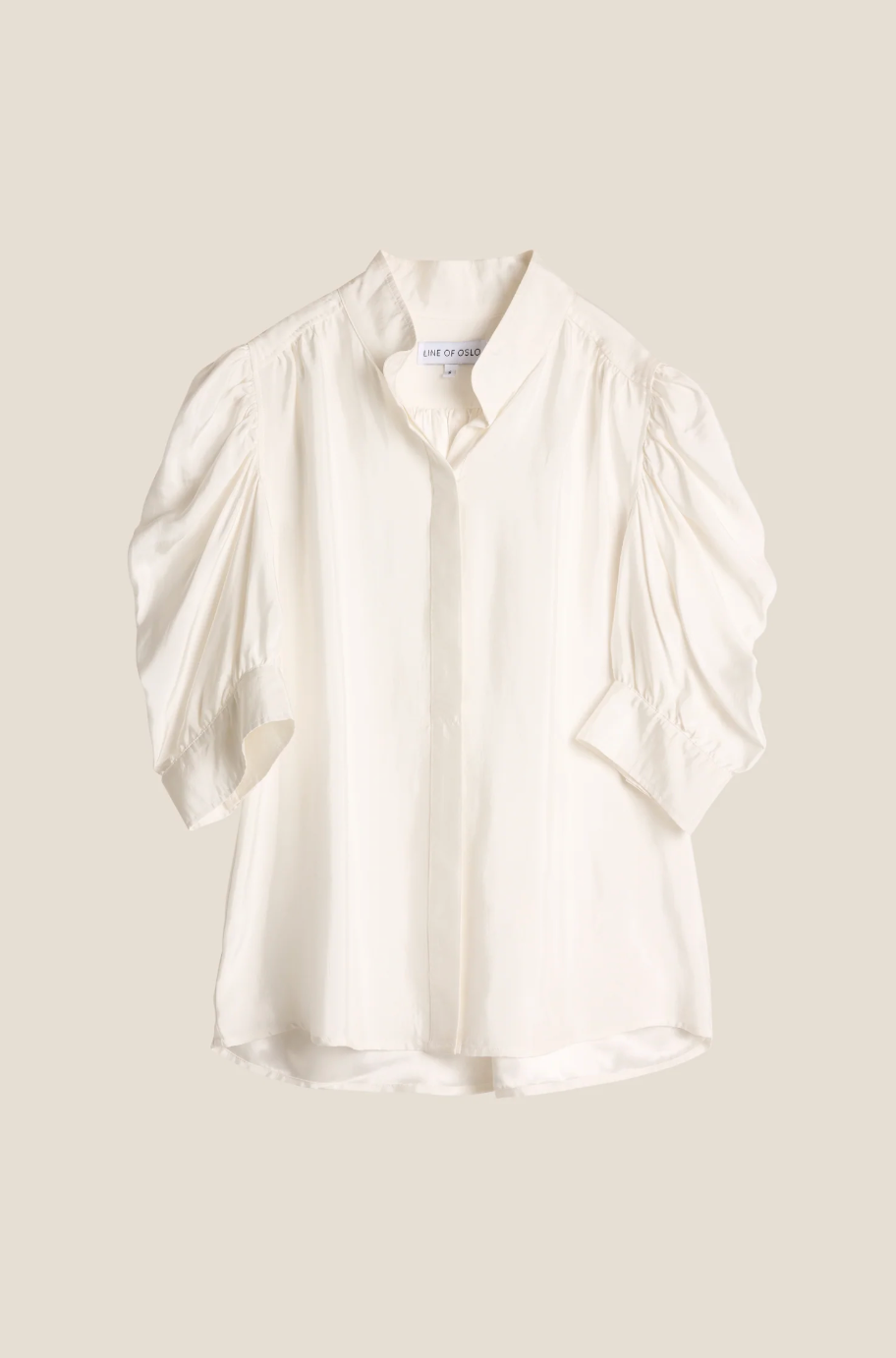 Line of Oslo Fiona Viscose Blouse Creme