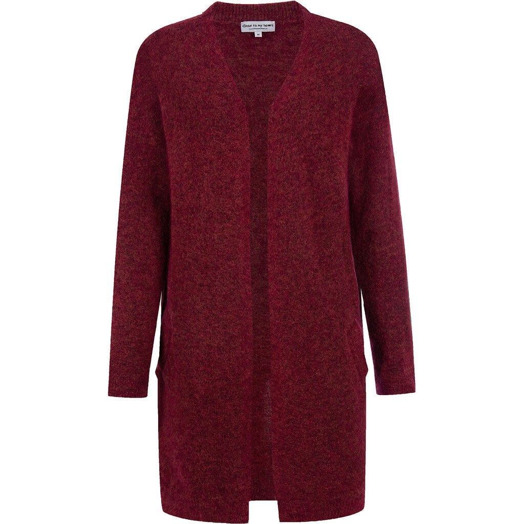 Close to my Heart Clara Cardigan Port Red