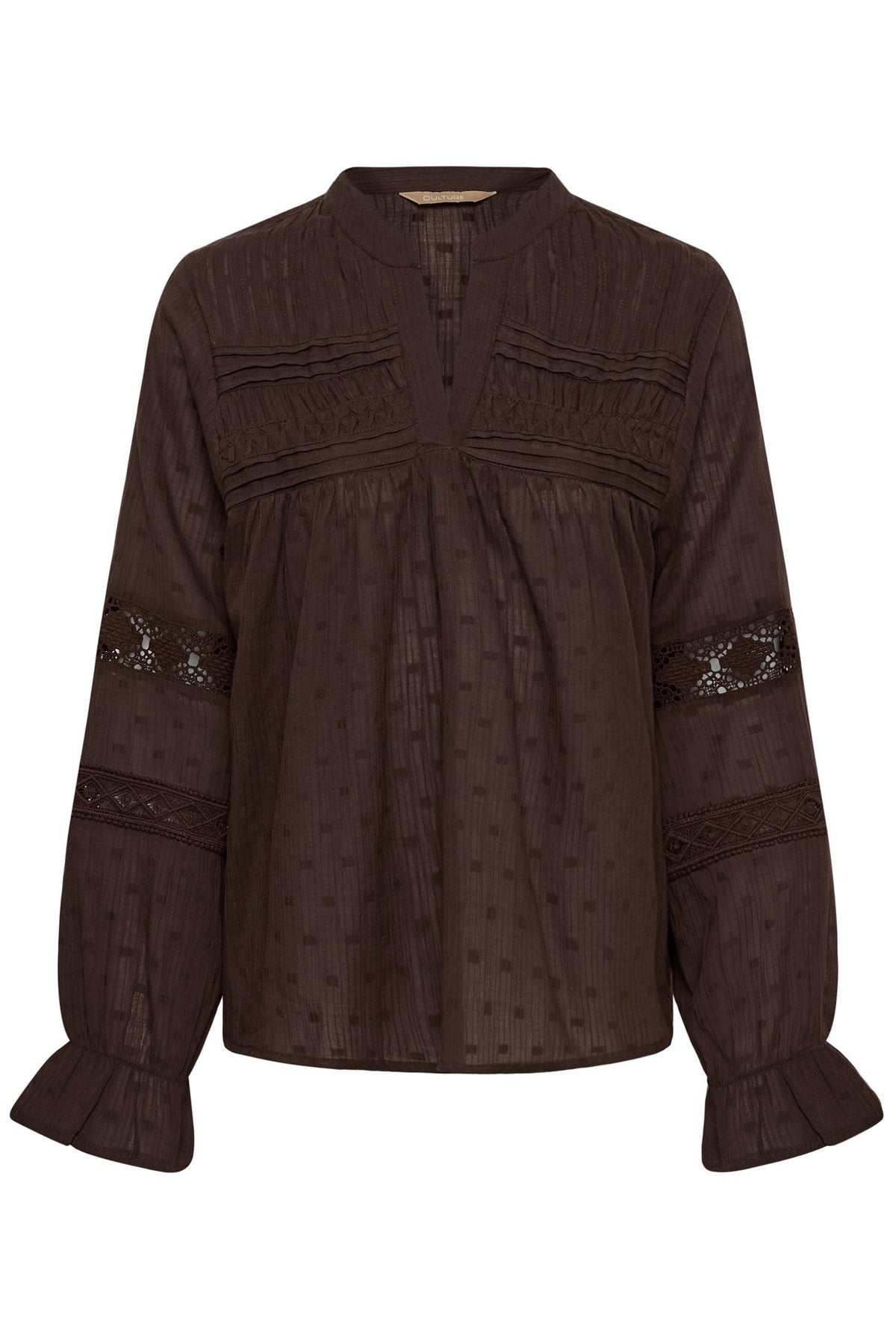 Culture Nela Blouse Coffee Bean