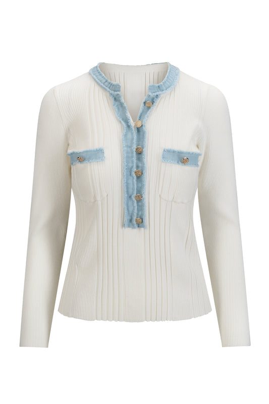 Katrin Uri LA Pullover White