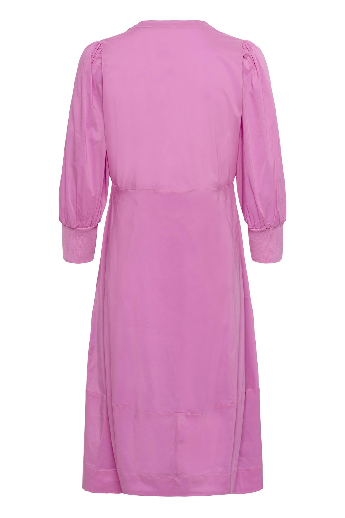 Culture Antoinett 3/4 Sleeve Dress Fuchsia Pink