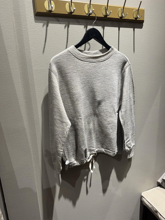 By Basics Sweat Shirt Pearl Elephant Melange