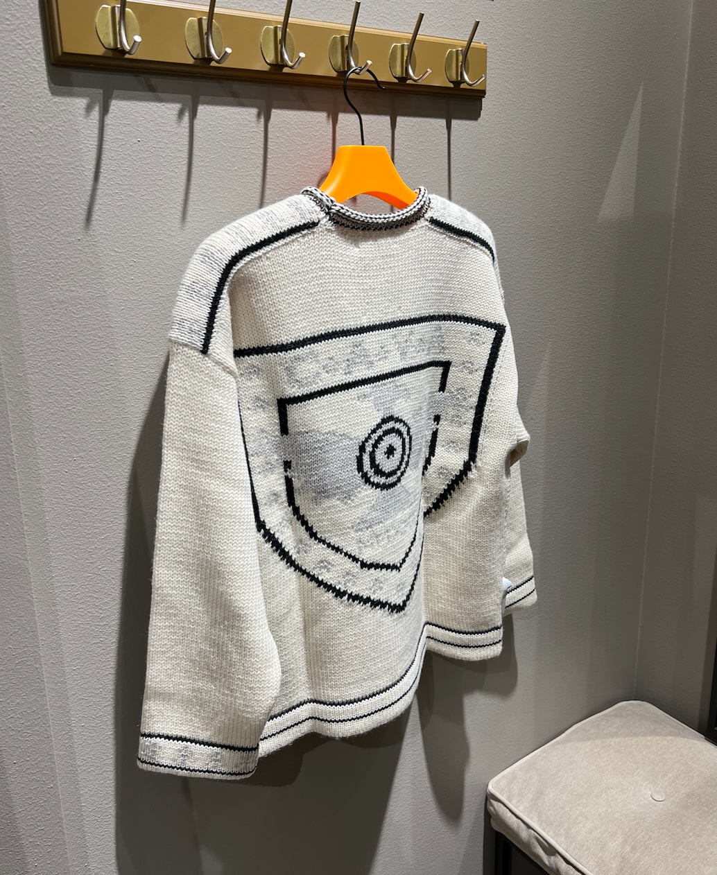 C.A.Y.A Cortina Sweater White