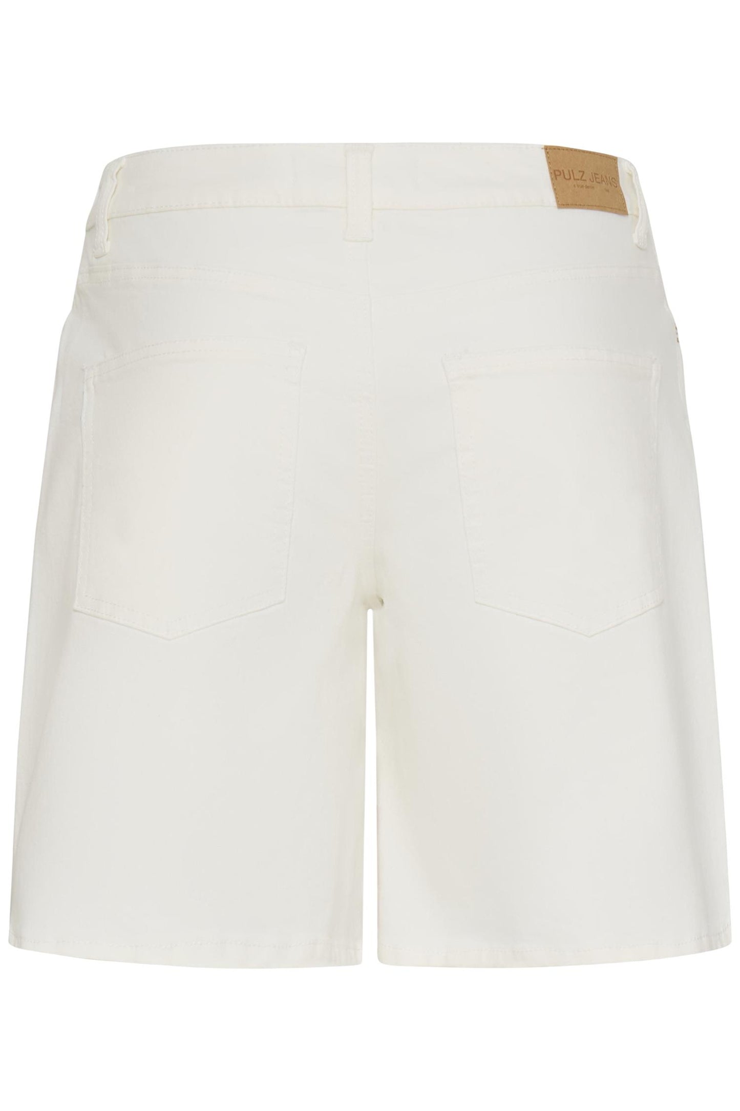 Pulz Ciliane HW Shorts Cloud Dancer