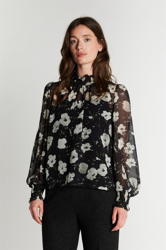 Rue de Femme Cilja Blouse Black