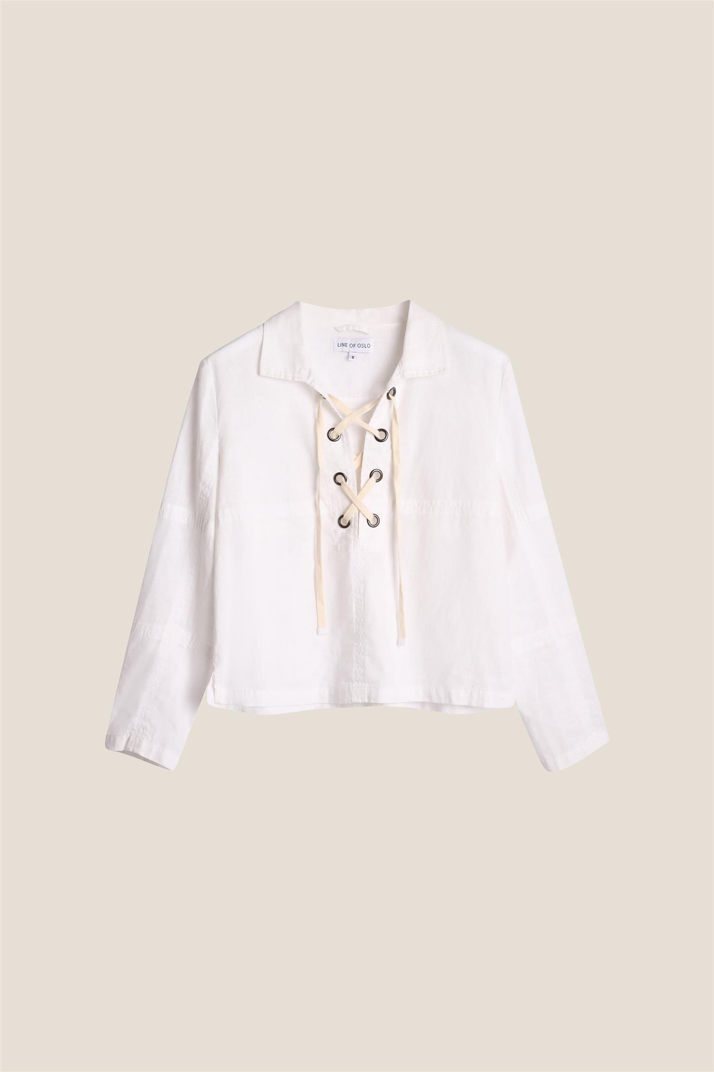 Line of Oslo Cheyenne Linen White