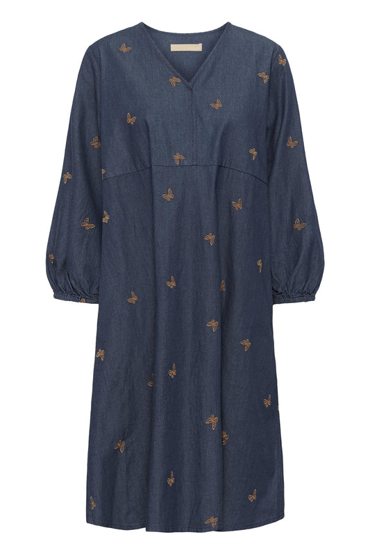 Culture Filipa Michelle Short Dress Rinse Wash