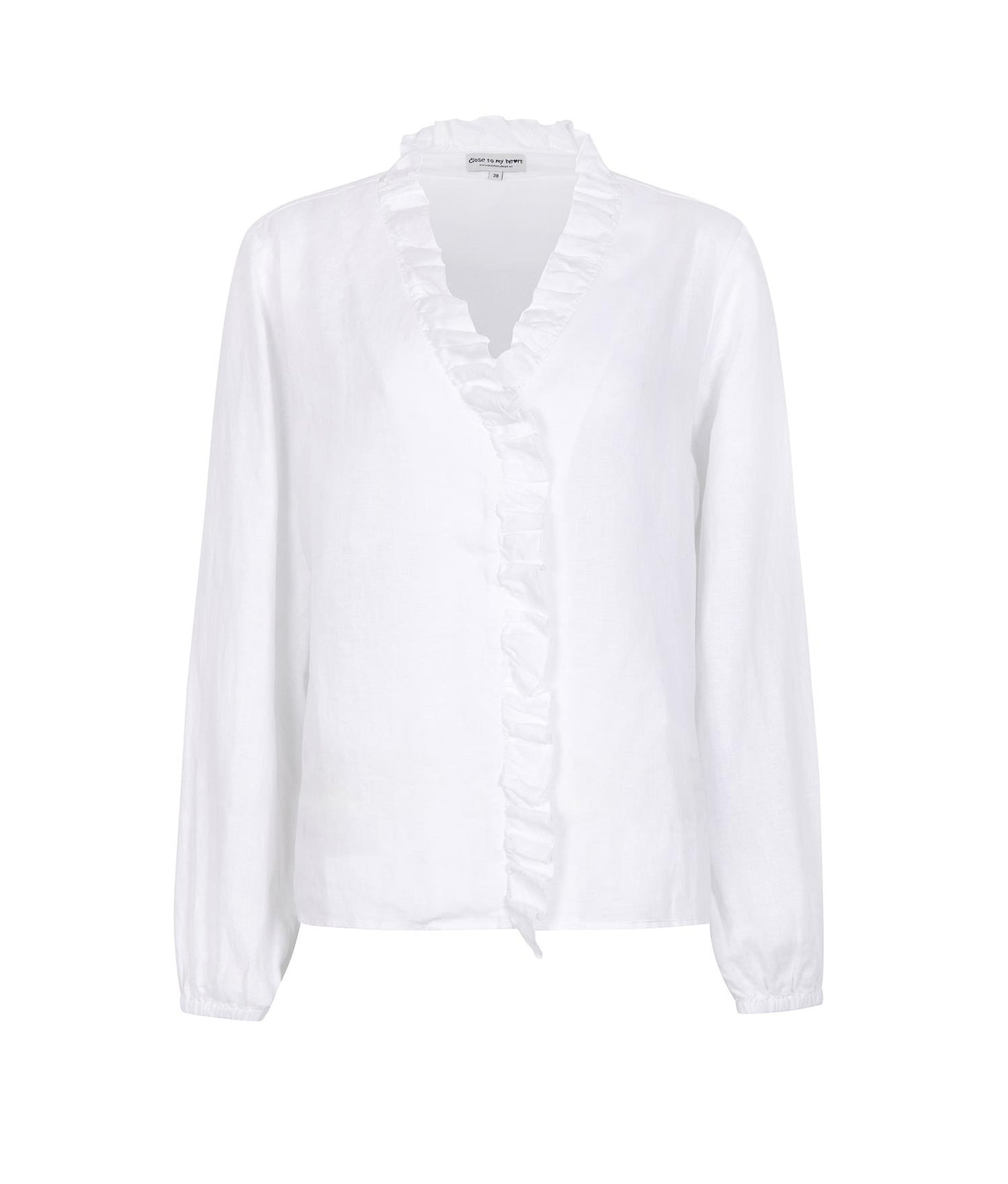 Close to my Heart Lynnie Blouse White