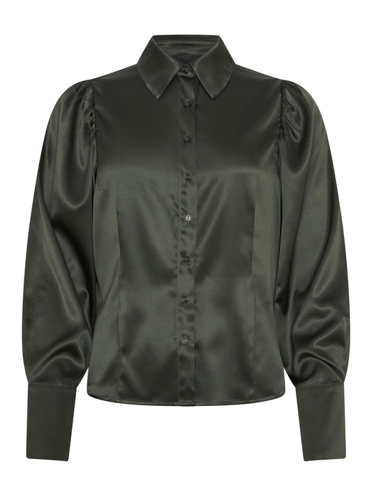Ane Mone Pixie Blouse Bottle Green