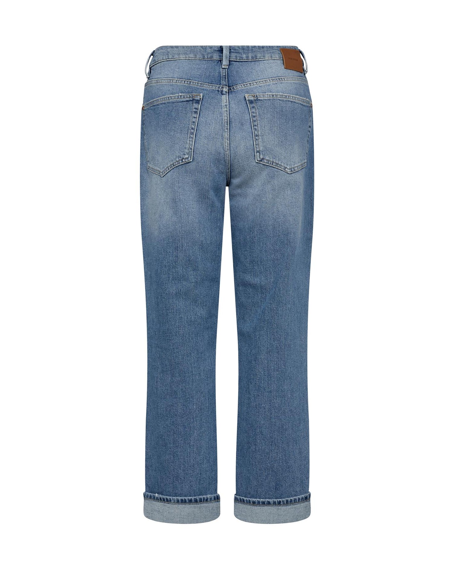 Mos Mosh Rachel Slanted Jeans Mid Blue