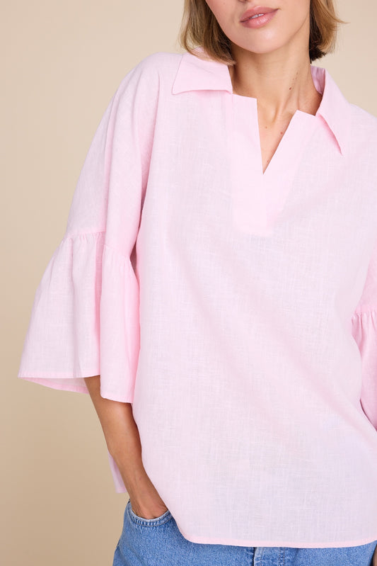 Line of Oslo Lisa Linen Pink