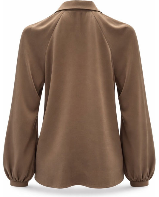 Amuse by Veslemøy Hilde Bluse Caramel