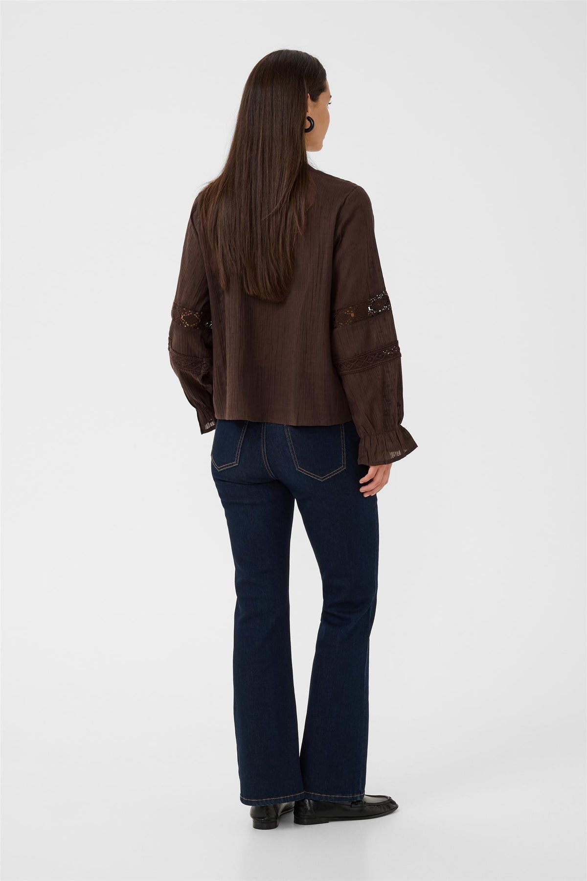 Culture Nela Blouse Coffee Bean