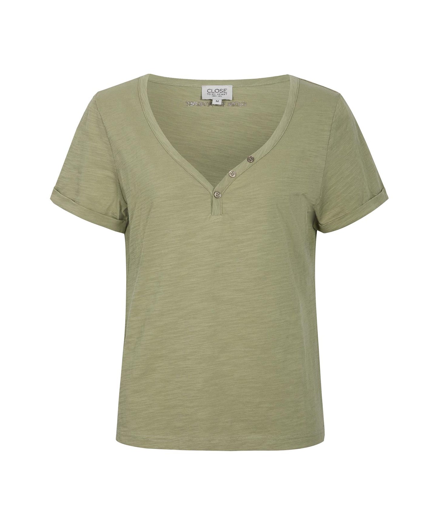 Close to my Heart Sandy T-shirt Khaki Green