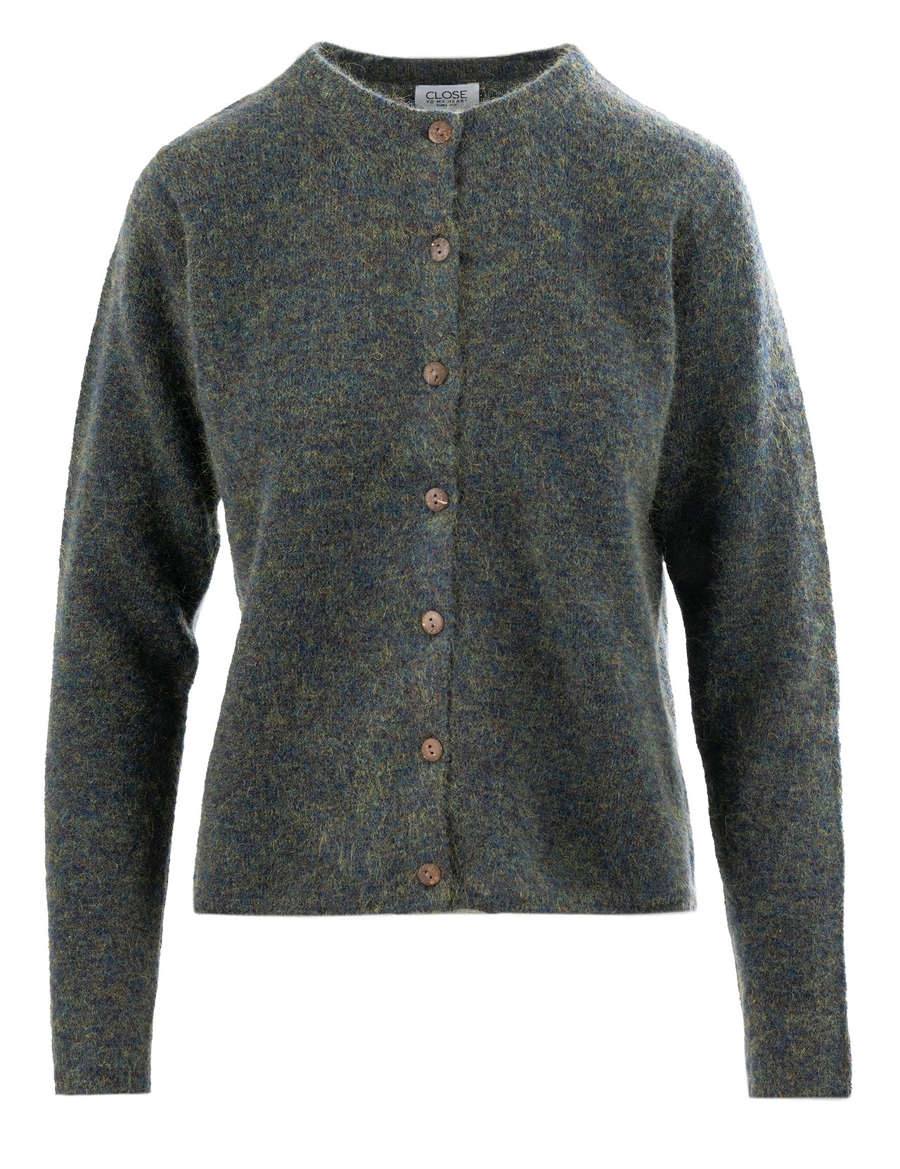 Close to my Heart Cathy Cardigan Green Gold