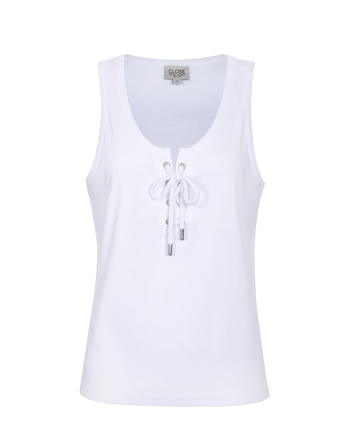 Close to my Heart Paris Tank Top White