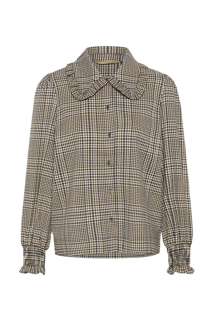 Culture Birsen Shirt Black Check