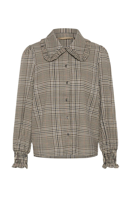 Culture Birsen Shirt Black Check