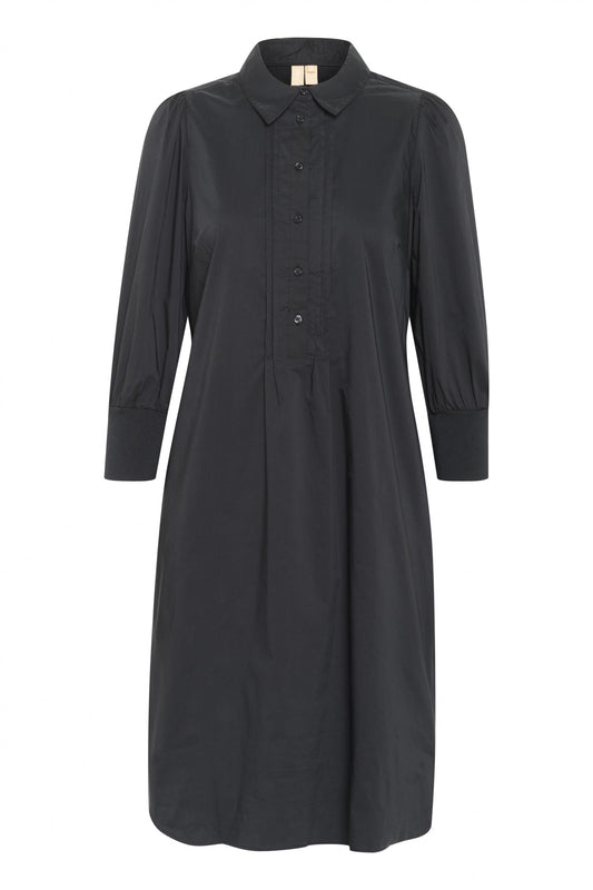 Culture Toyam Antoinett Rib Dress Black