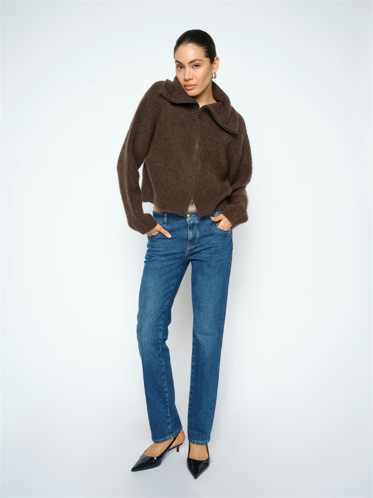 Mos Mosh Carla Naomi Bran Jeans Dark Blue Washed