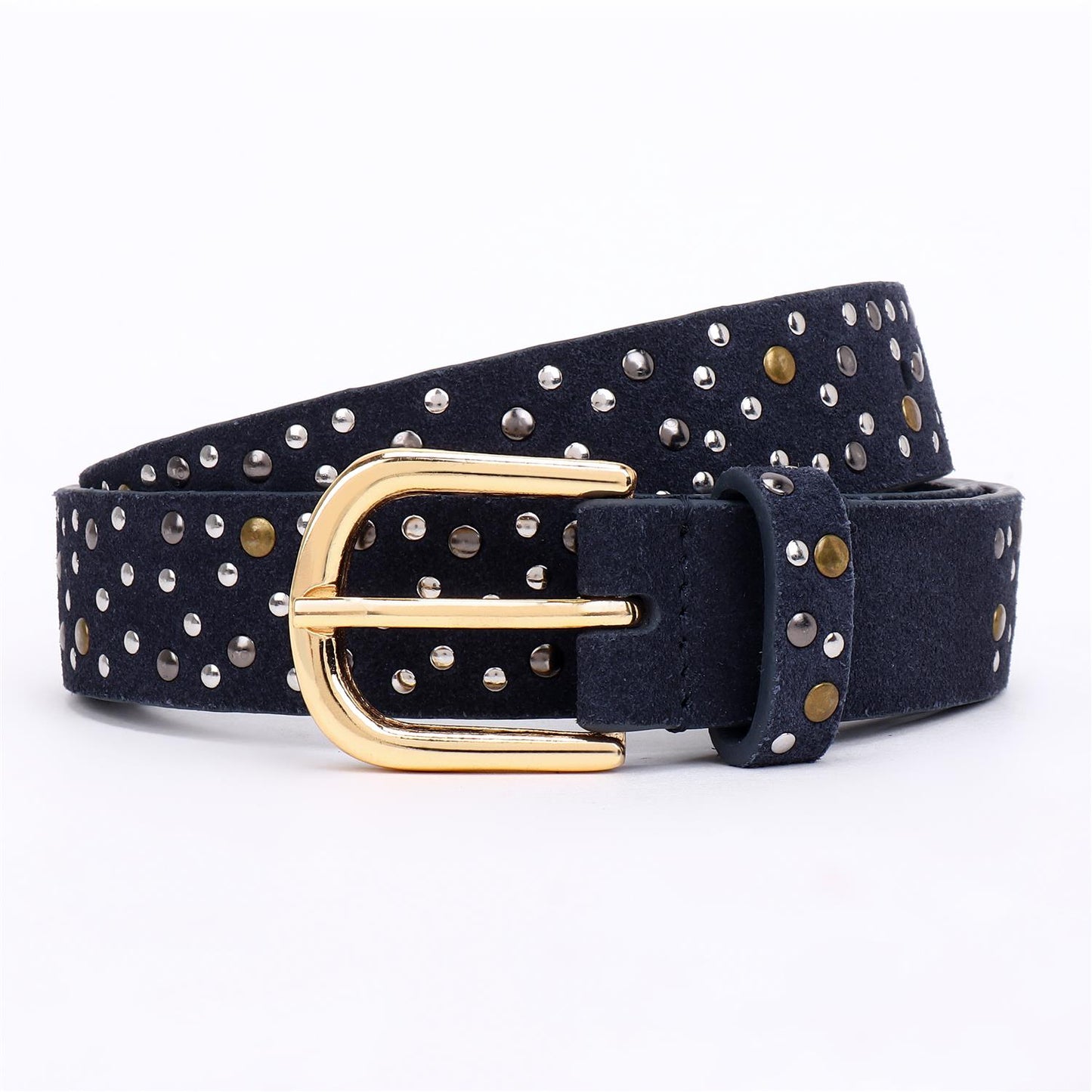 Close to my Heart Multi Studs Belt Ultra Navy