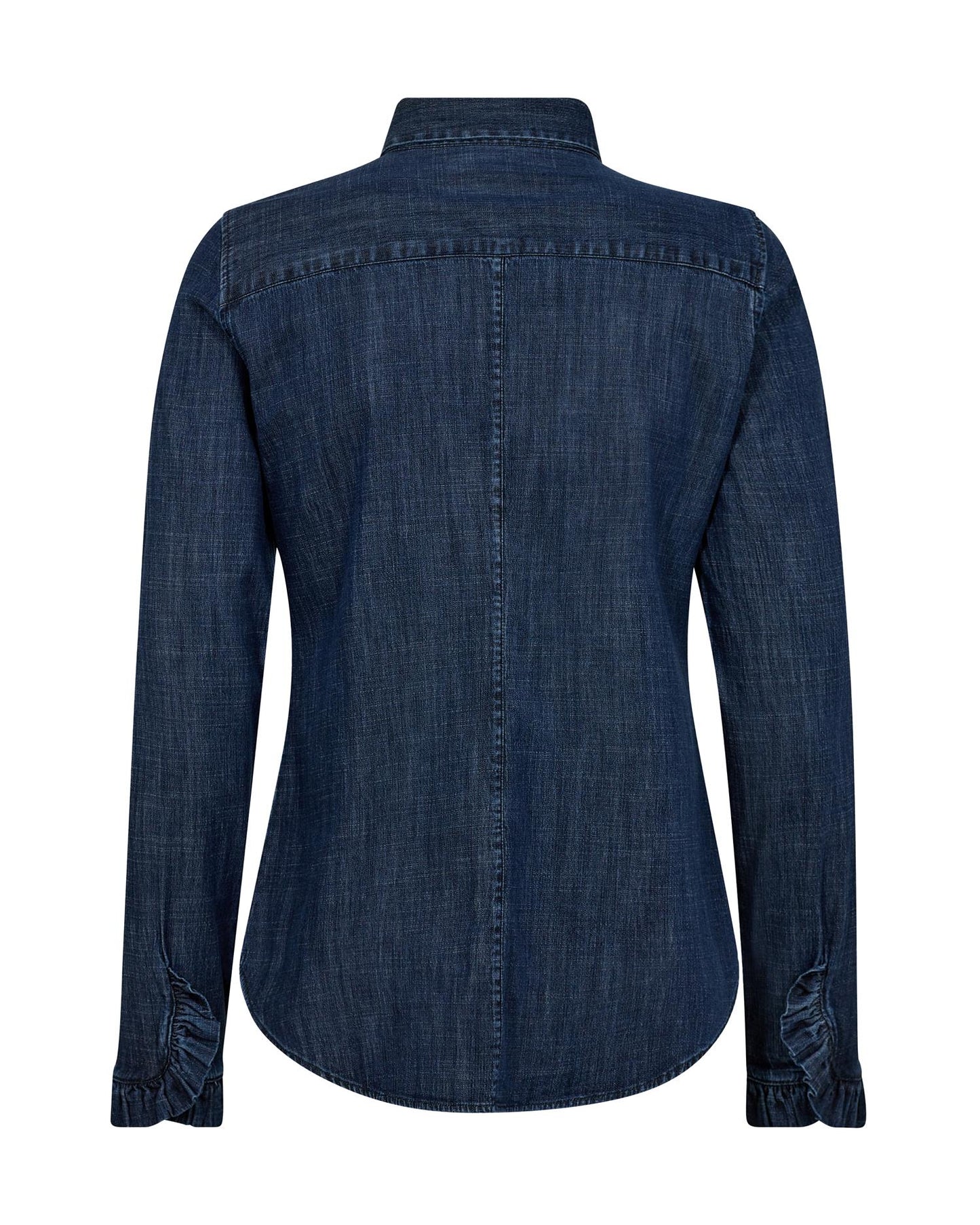 Mos Mosh Mattie Flip Denim Shirt Dark Blue