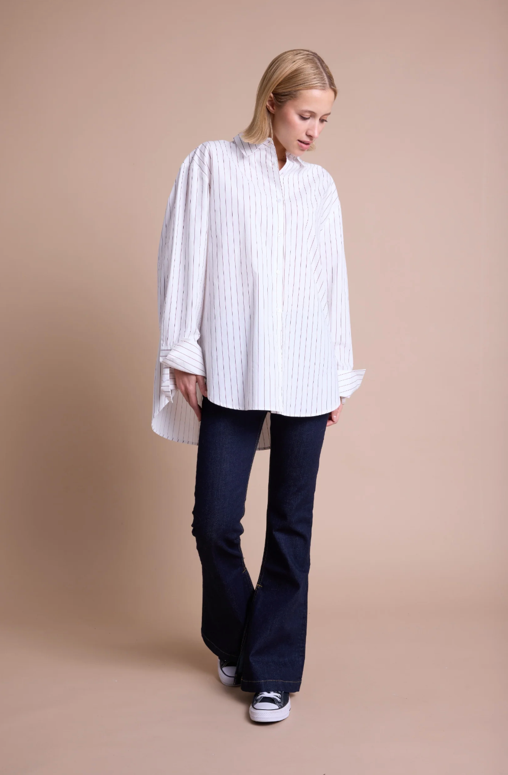 Line of Oslo Man White w/red