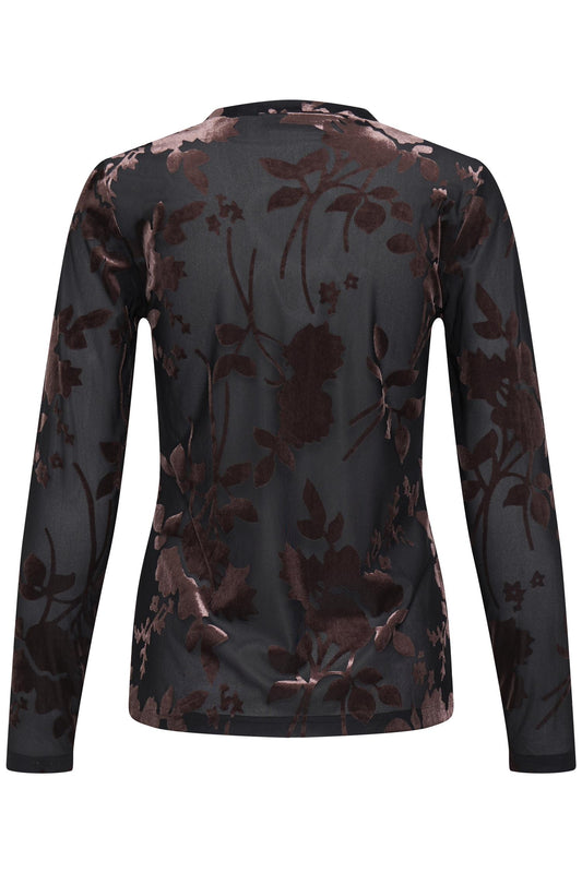 Pulz Felina LS T-shirt Black