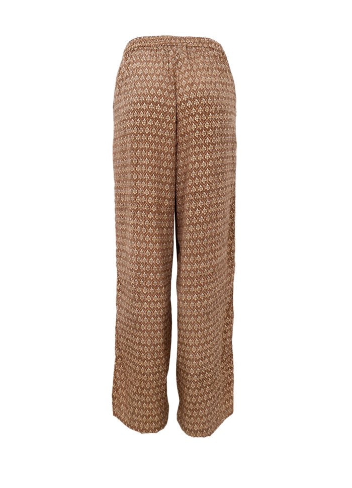 Black Colour Luna Straight Pant Indie Nougat