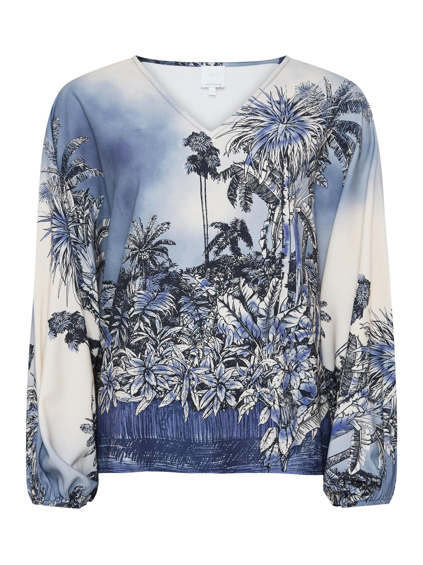 Ane Mone Fiji Blouse Shaded Blue