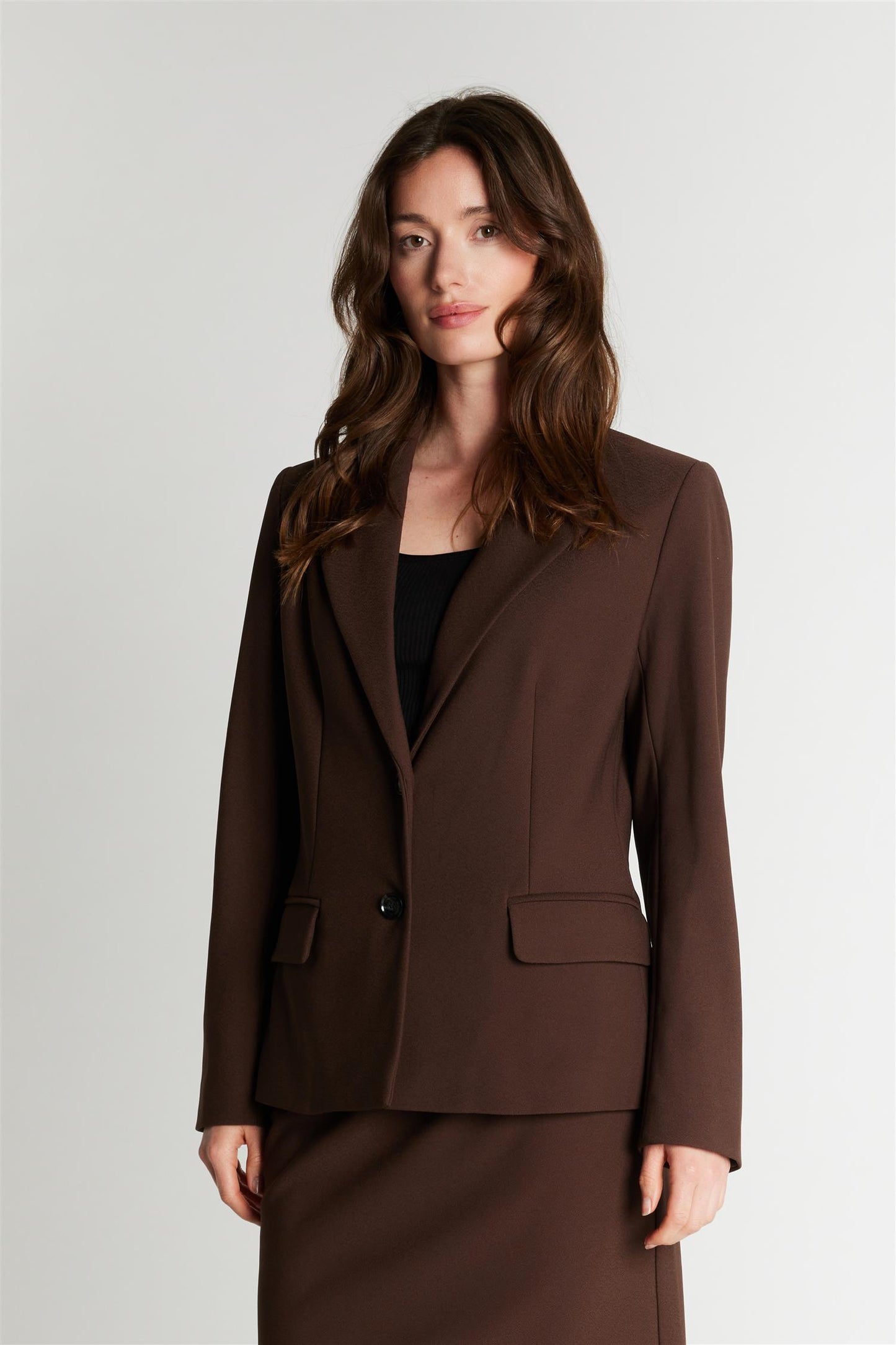 Rue de Femme Comfy Elisia Blazer Chocolat