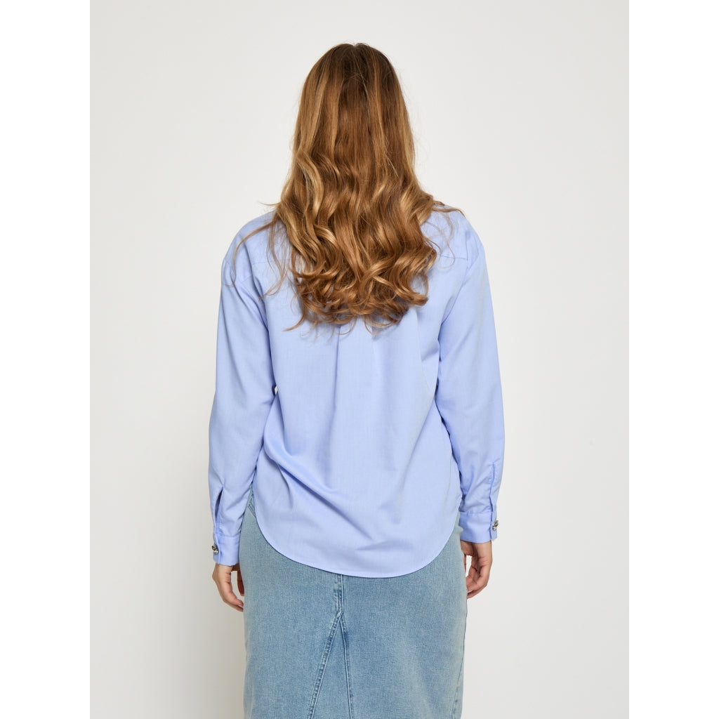 Peppercorn Mari Shirt Cornflower Blue