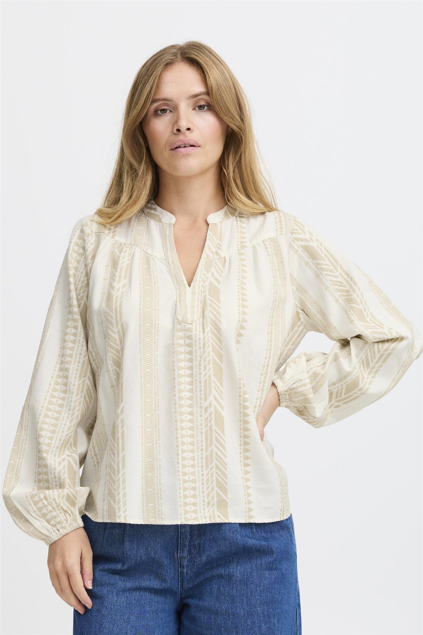 Pulz Tiona Blouse Antique White