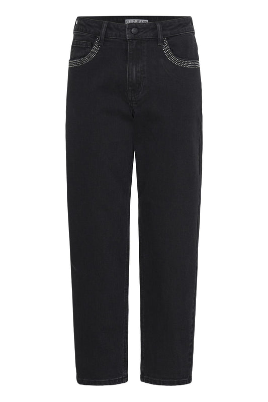 Pulz Felizia HW Jeans Black Denim