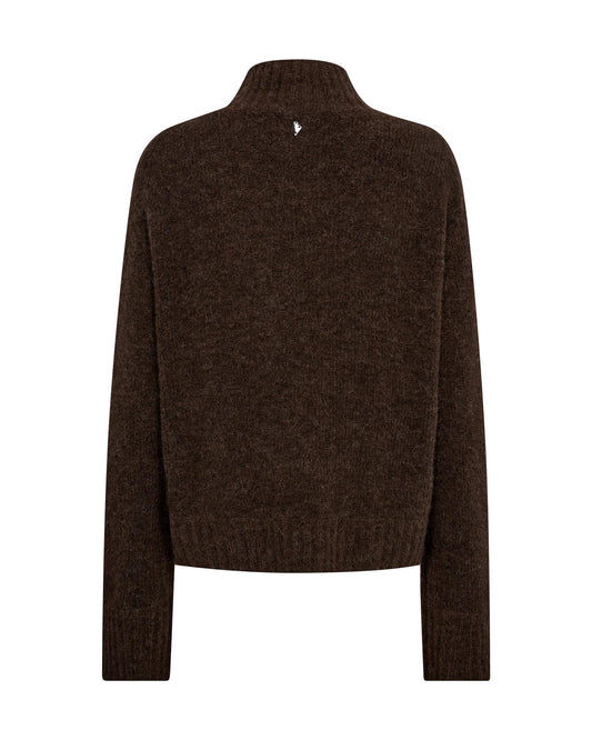 Mos Mosh Erim Thora Highneck Knit Bracken